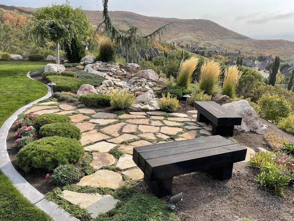 Local garden landscaping near you across Ogden, UT - Three Trees Landscaping