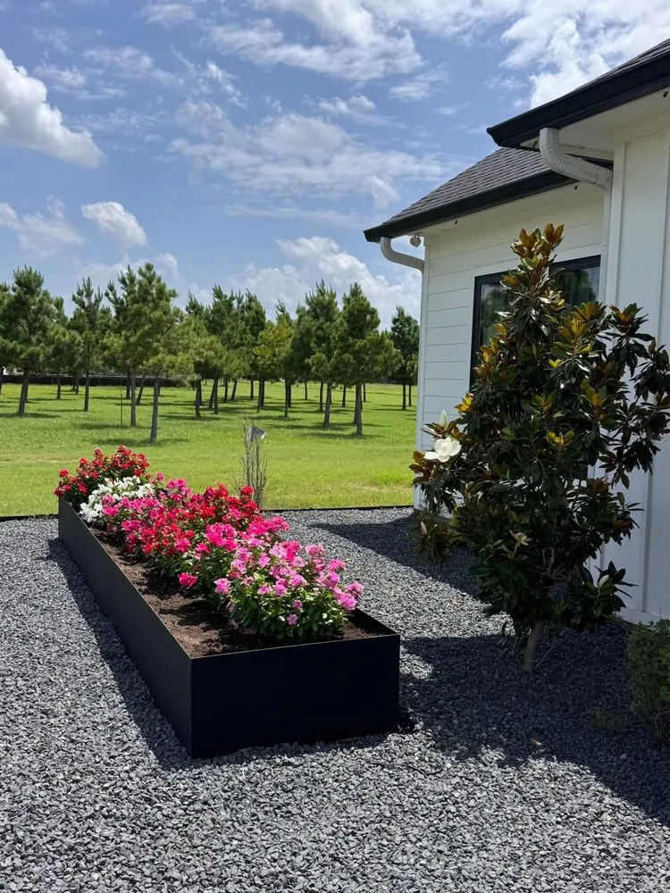 Expert landscape installation with custom design in McKinney, TX by Three Vines