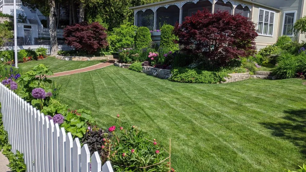 Custom yard cleanup service in Webberville, MI by Three Wooden Crosses Lawn Landscape Design