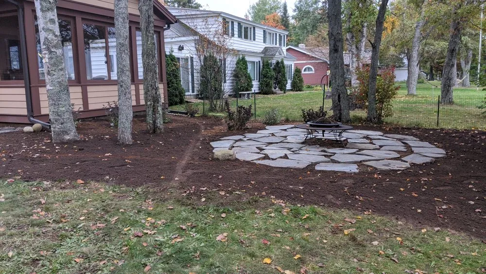 Custom landscaping services in Webberville, MI - Three Wooden Crosses Lawn Landscape Design