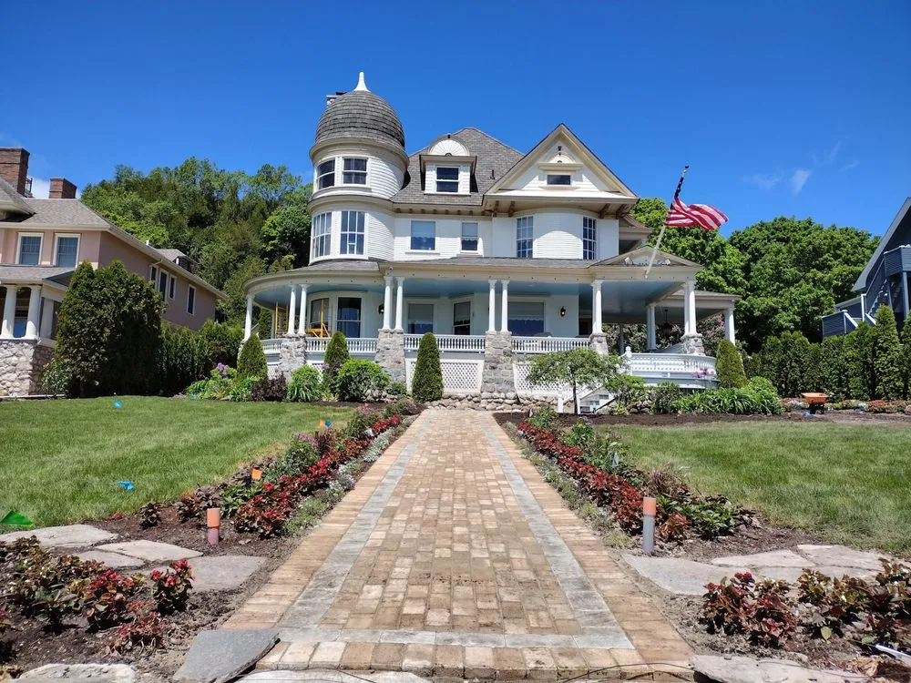 Local outdoor landscaping experts serving Webberville, MI - Three Wooden Crosses Lawn Landscape Design