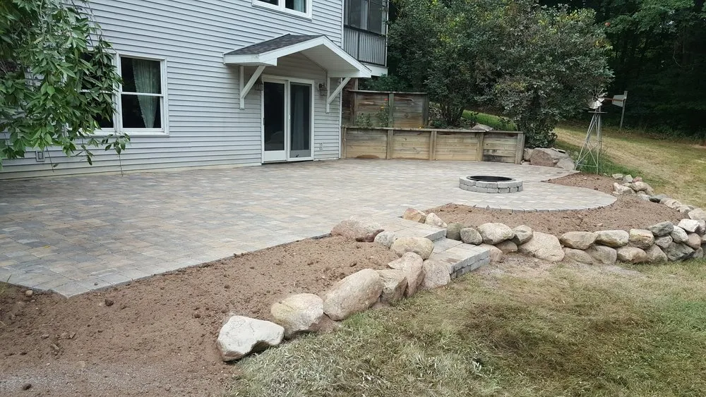 Trusted yard cleanup service in Webberville, MI - Three Wooden Crosses Lawn Landscape Design