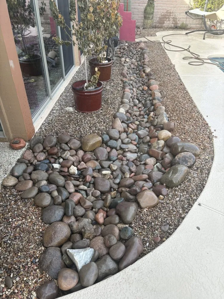 Trusted lawn mowing service near you in Tucson, AZ by Three65 Earthscapes