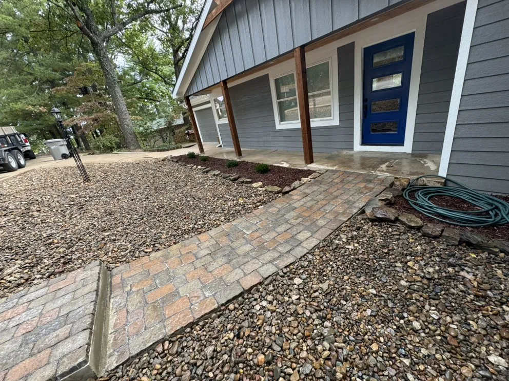 Professional residential landscaping with custom design in Independence, MO by Threshers Land Services