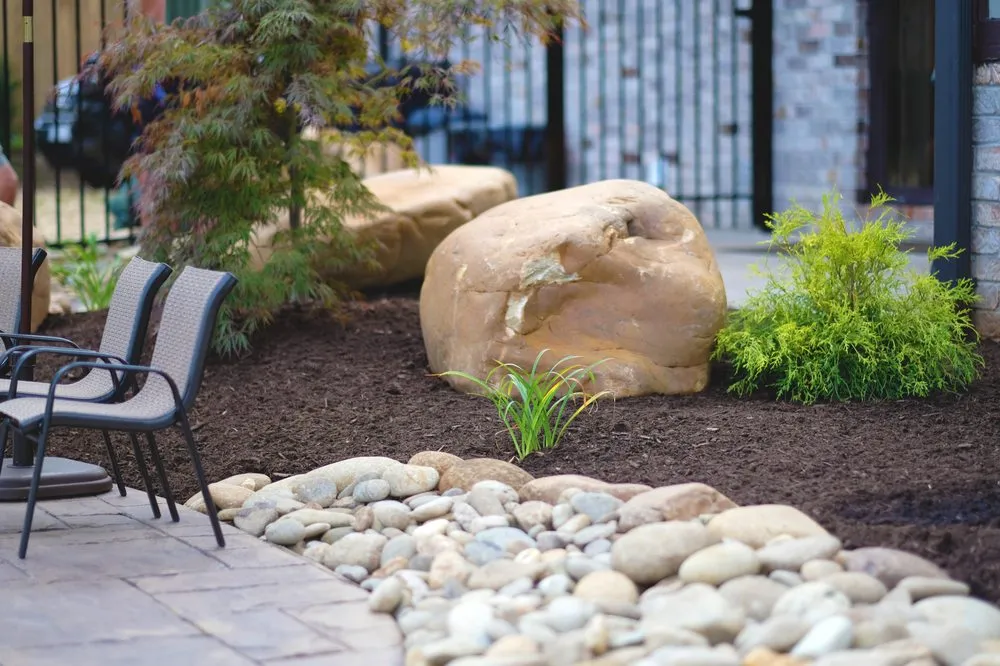 Custom yard maintenance for outdoor upgrades in Knoxville, TN by Thress Nursery Gardens
