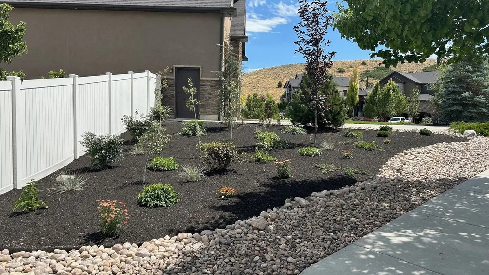 Local garden landscaping for homes in Sandy, UT by Thrive Landscape Services