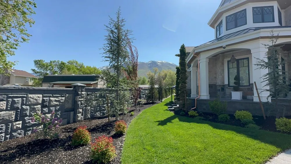 Affordable residential landscaping with custom design in Sandy, UT by Thrive Landscape Services