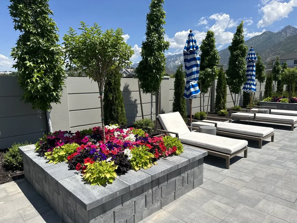 Trusted landscape design for year-round maintenance in Sandy, UT by Thrive Landscape Services