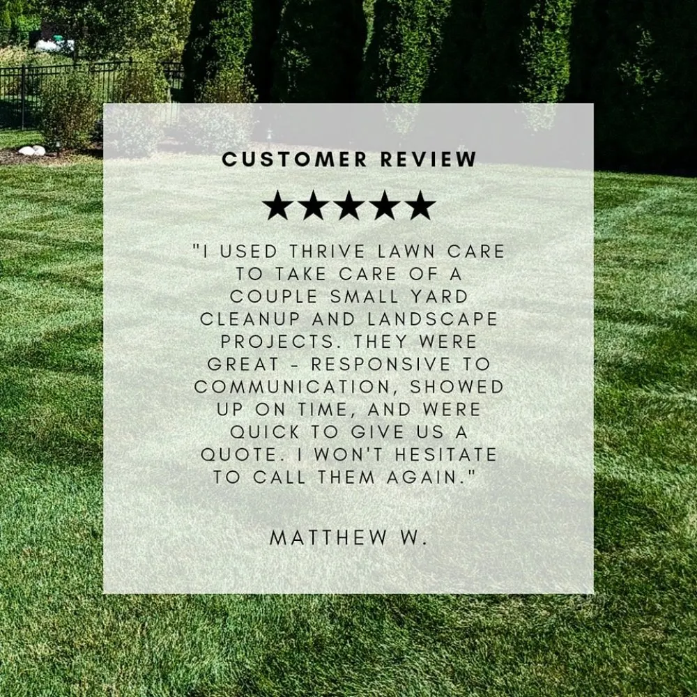 Custom landscape installation for residential properties in Springfield, IL by Thrive Lawn Care
