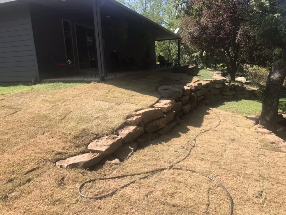 Local lawn mowing service for homes in Sapulpa, OK by Thrive Outdoor Services