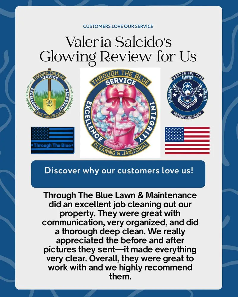 Professional landscape design in Clarksville, TN by Through The Blue Lawn & Maintenance