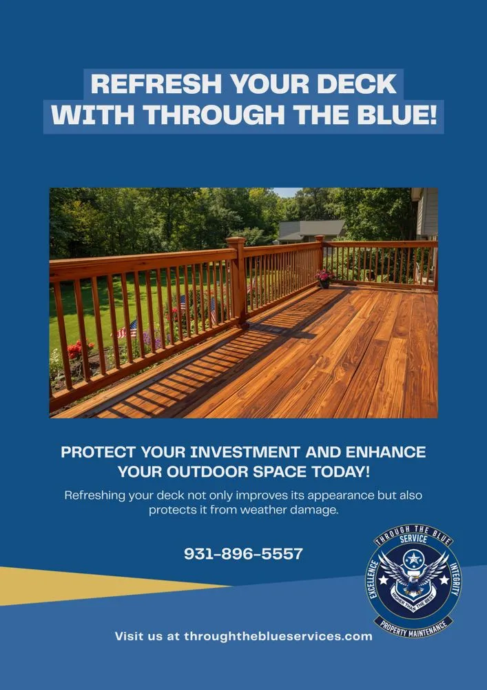 Expert outdoor landscaping for outdoor upgrades across Clarksville, TN - Through The Blue Lawn & Maintenance