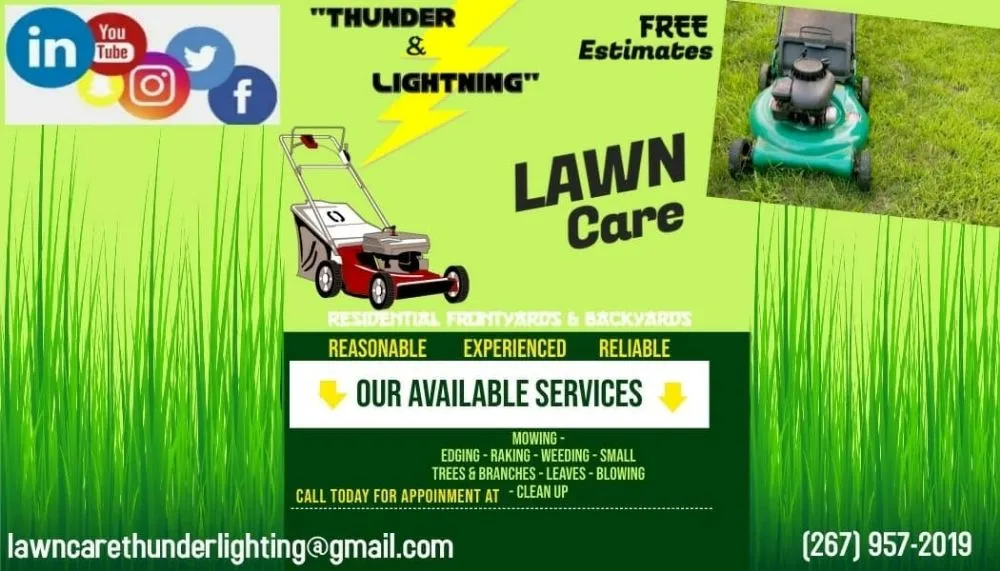 Affordable outdoor landscaping in Philadelphia, PA by Thunder & Lighting Lawn Care