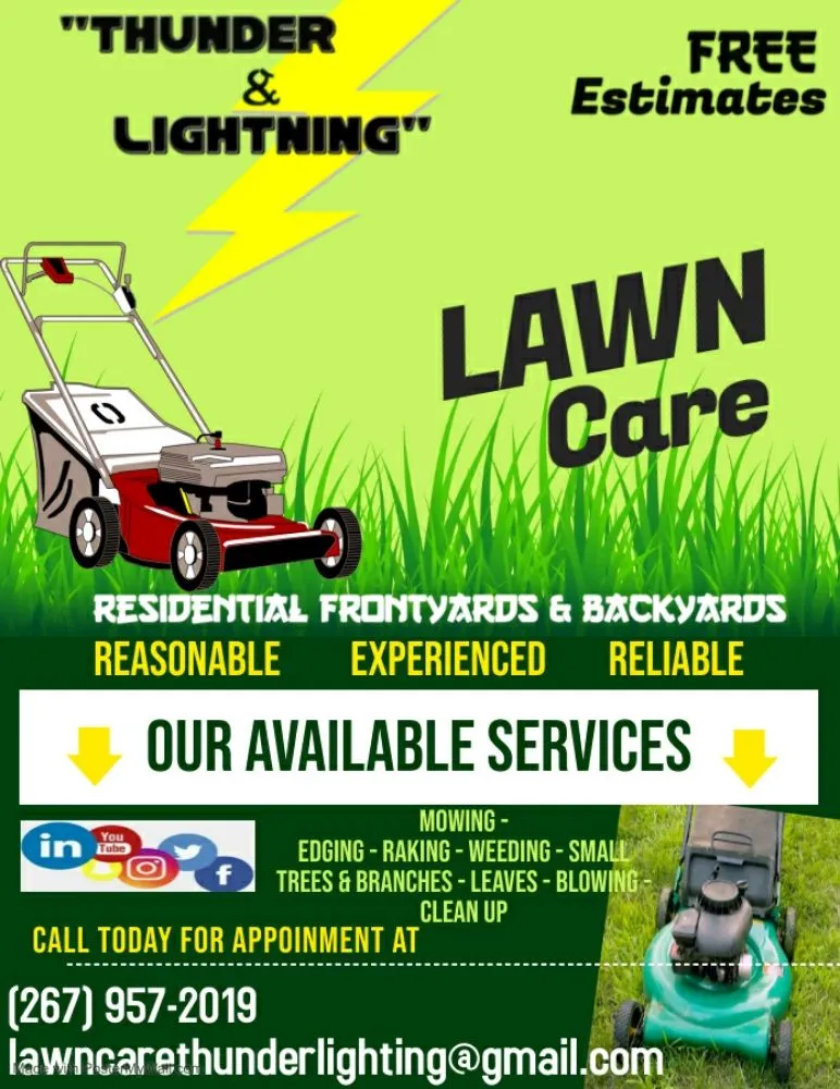 Top-rated garden landscaping in Philadelphia, PA - Thunder & Lighting Lawn Care