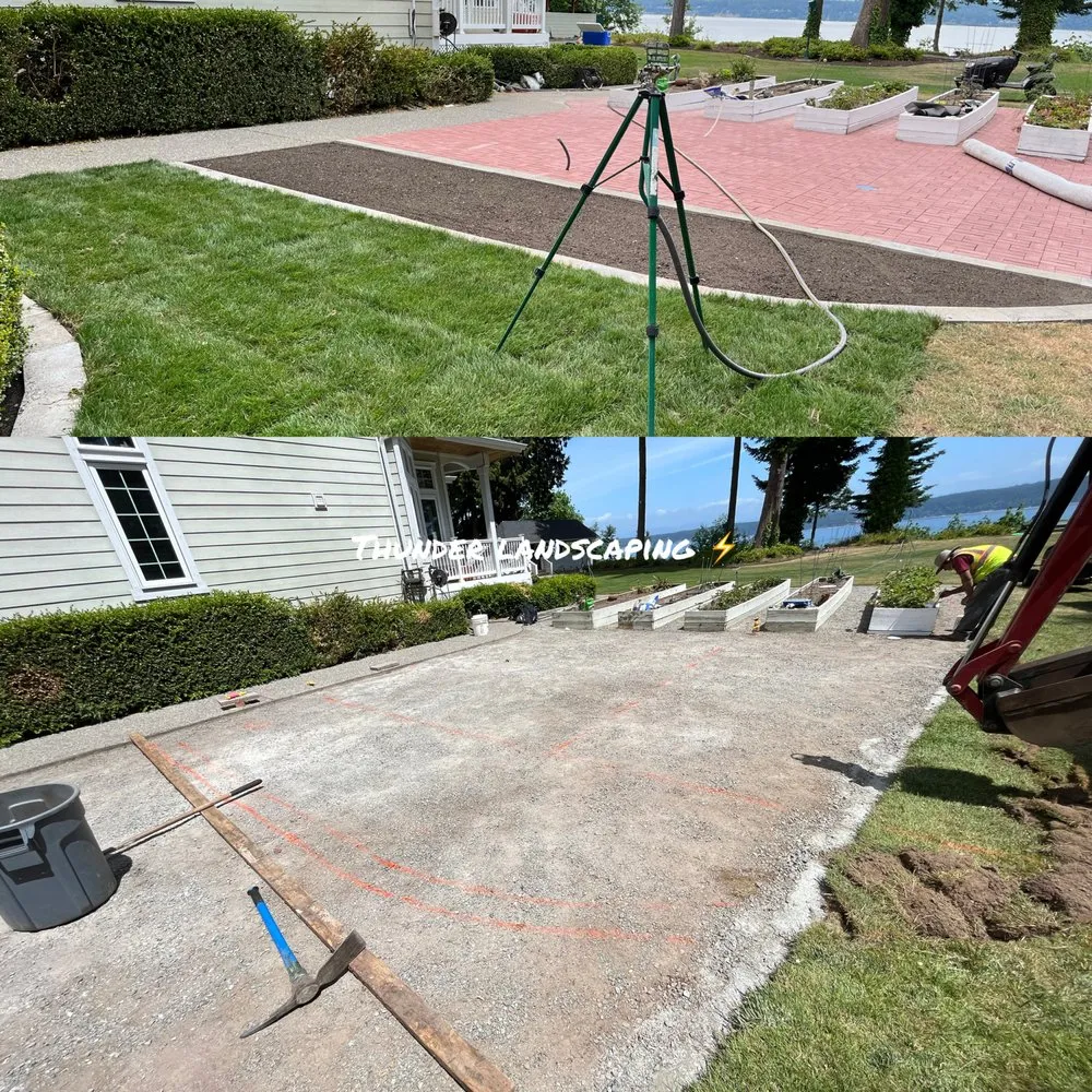 Local yard cleanup service in Burlington, WA by Thunder Landscaping