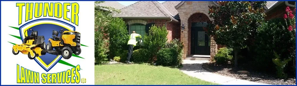 Top-rated outdoor landscaping for beautiful yards in Oklahoma City, OK by Thunder Lawn Services