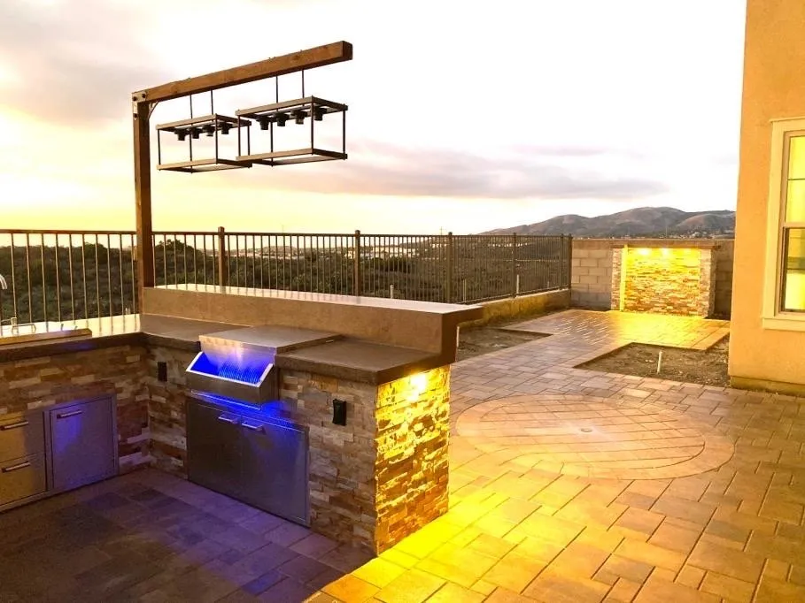 Professional yard cleanup service in Orange, CA by Thunder Masonry & Pavers