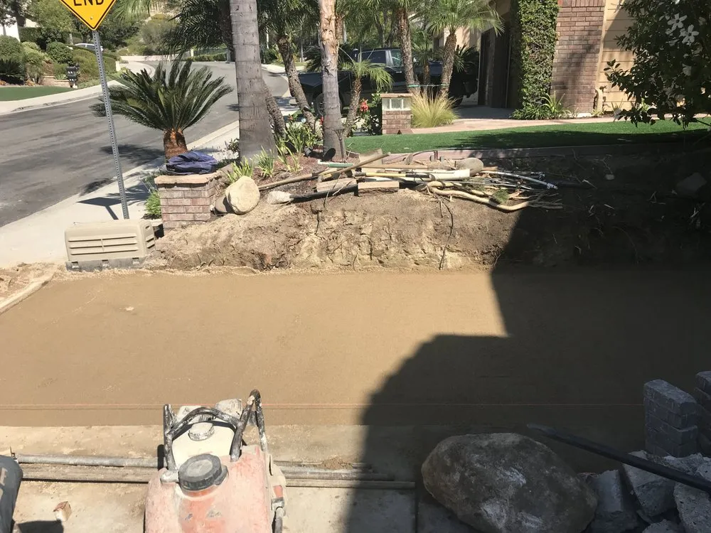 Custom residential landscaping in Orange, CA by Thunder Masonry & Pavers