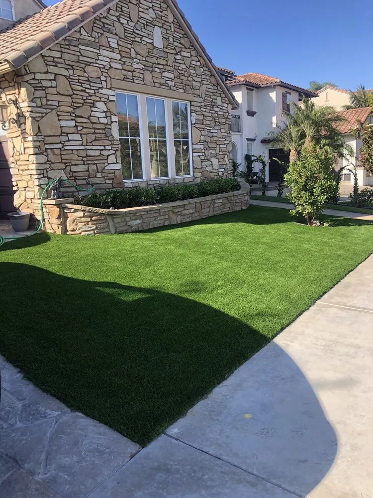 Local lawn care service in Orange, CA by Thunder Masonry & Pavers