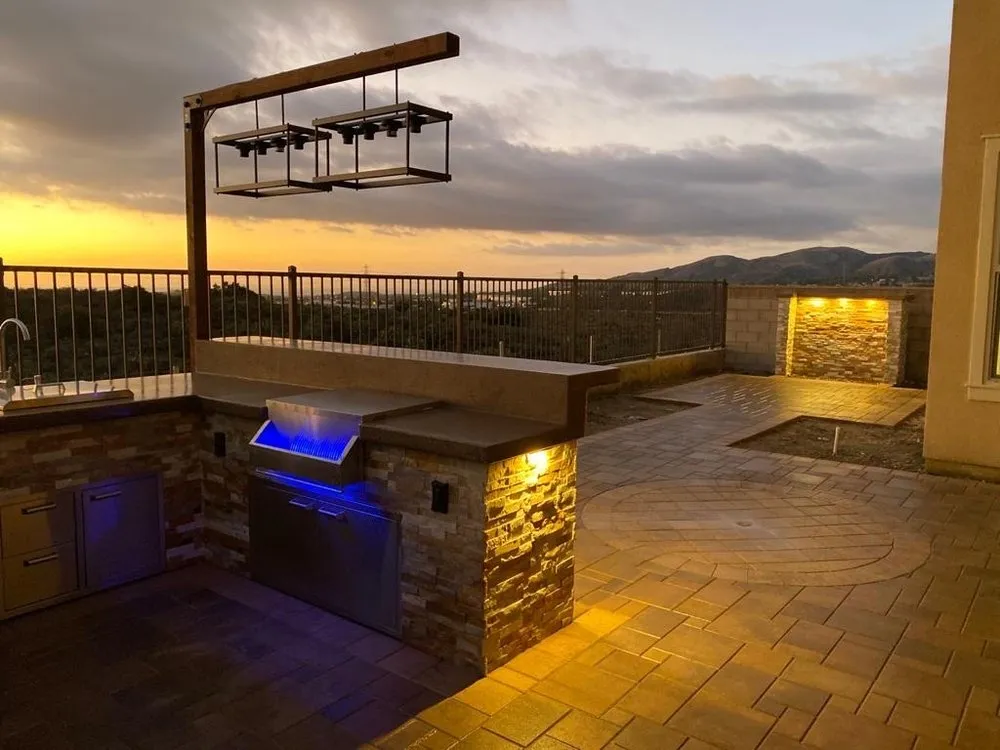 Custom yard cleanup service for outdoor upgrades in Orange, CA by Thunder Masonry & Pavers