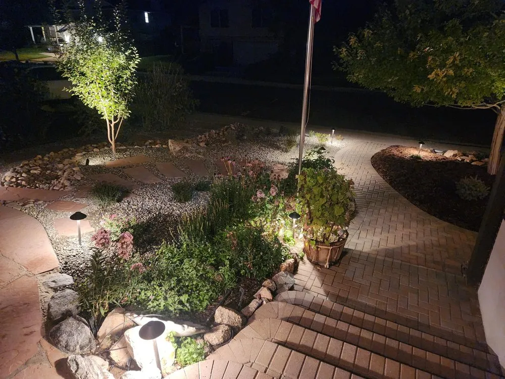 Expert lawn mowing service with custom design in Englewood, CO by Thunderbird Design