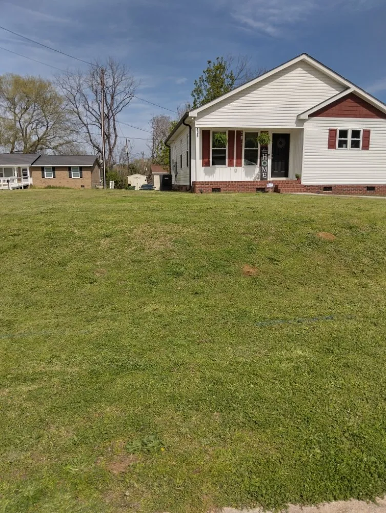 Custom residential landscaping in Lancaster, SC by Tical Landscaping