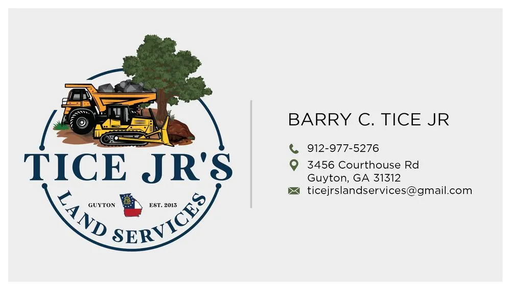 Custom landscaping services for homes across Guyton, GA - Tice Jr's Land Services