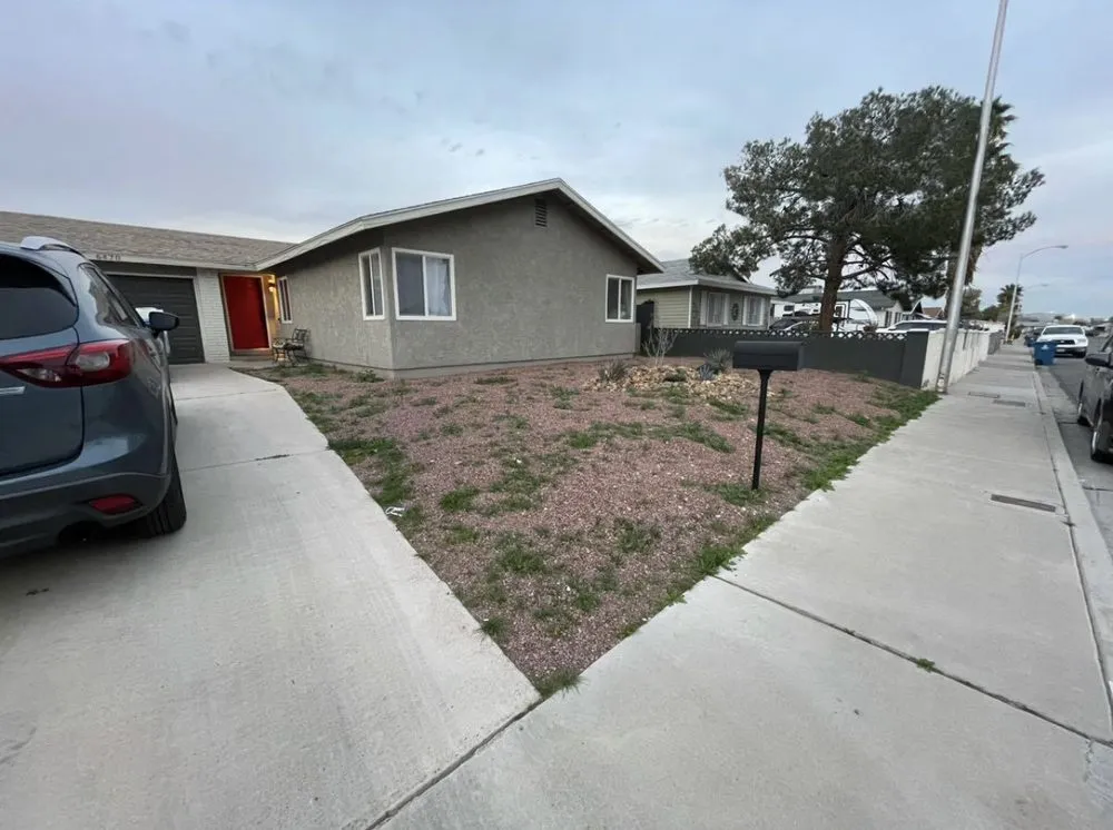 Reliable yard maintenance for residential properties in Las Vegas, NV by Tickle My Grass Landscaping & Maintenance