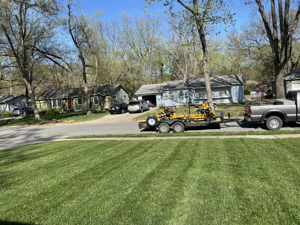 Expert yard maintenance for homes in Kansas City, KS by Tidd lawn care