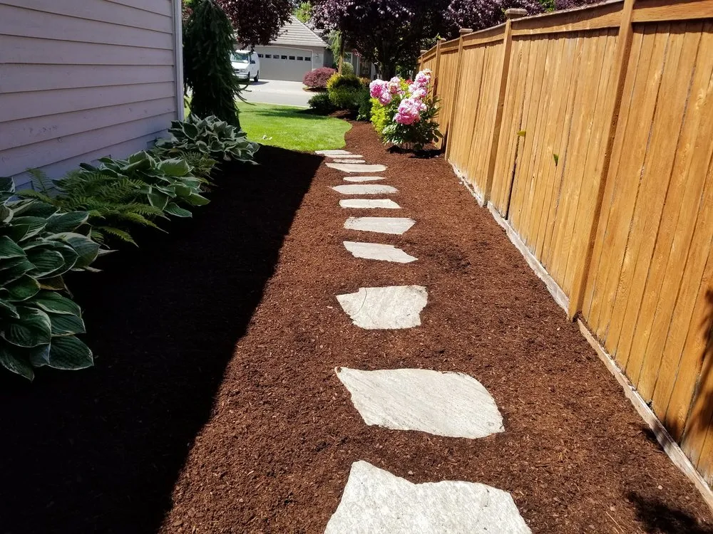 Local landscape installation in Bremerton, WA by Tidy Lawn & Landscaping