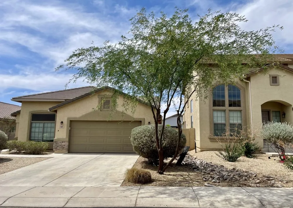 Professional garden landscaping in San Tan, AZ by Tidy Tortoise Landscaping