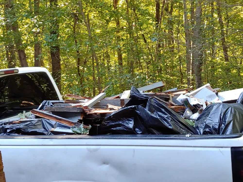 Custom yard cleanup service in Richmond, VA by T.I.E. Transit