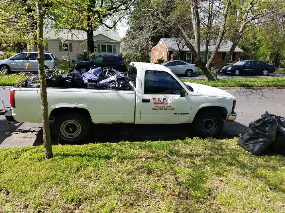 Professional yard cleanup service in Richmond, VA - T.I.E. Transit