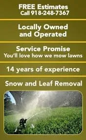 Local landscape installation in Sapulpa, OK - Tier One Lawn & Landscape