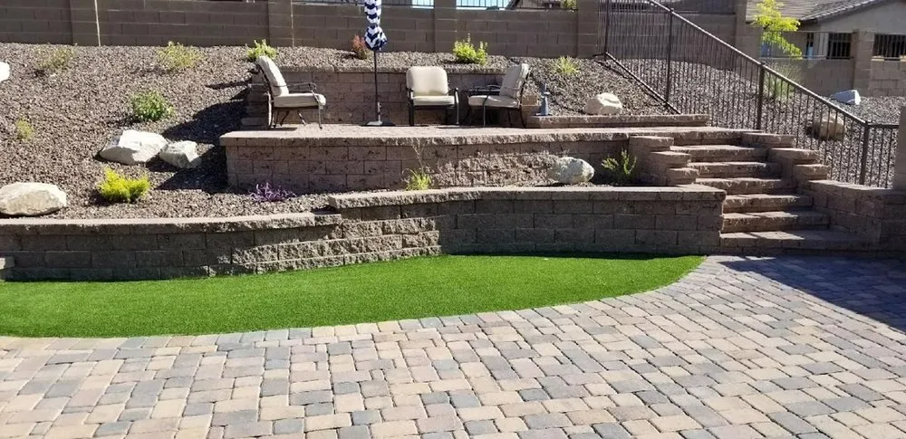 Custom landscaping services in Prescott Valley, AZ by Tierra Bonita Construction