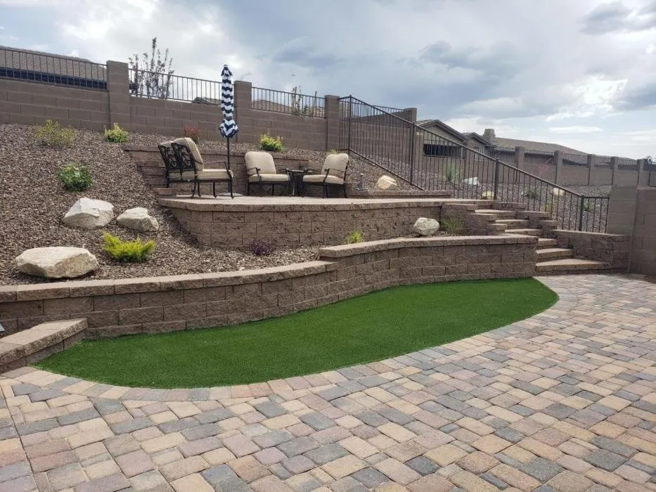 Professional garden landscaping for homes across Prescott Valley, AZ - Tierra Bonita Construction