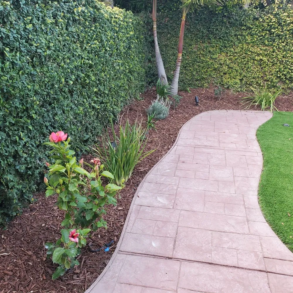 Top-rated lawn mowing service with custom design across Goleta, CA - Tierra Buena landscape