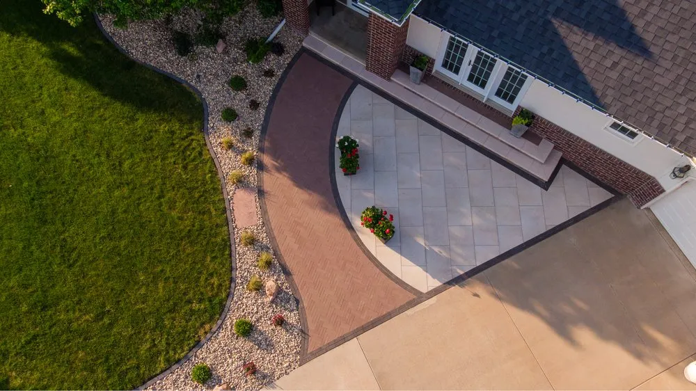 Custom garden landscaping for homes in Sioux Falls, SD by Tierra Design