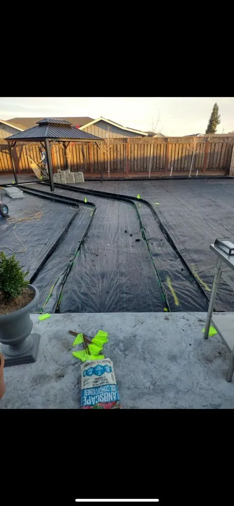 Professional yard cleanup service with custom design in Rohnert Park, CA by Tierra Verde Landscape