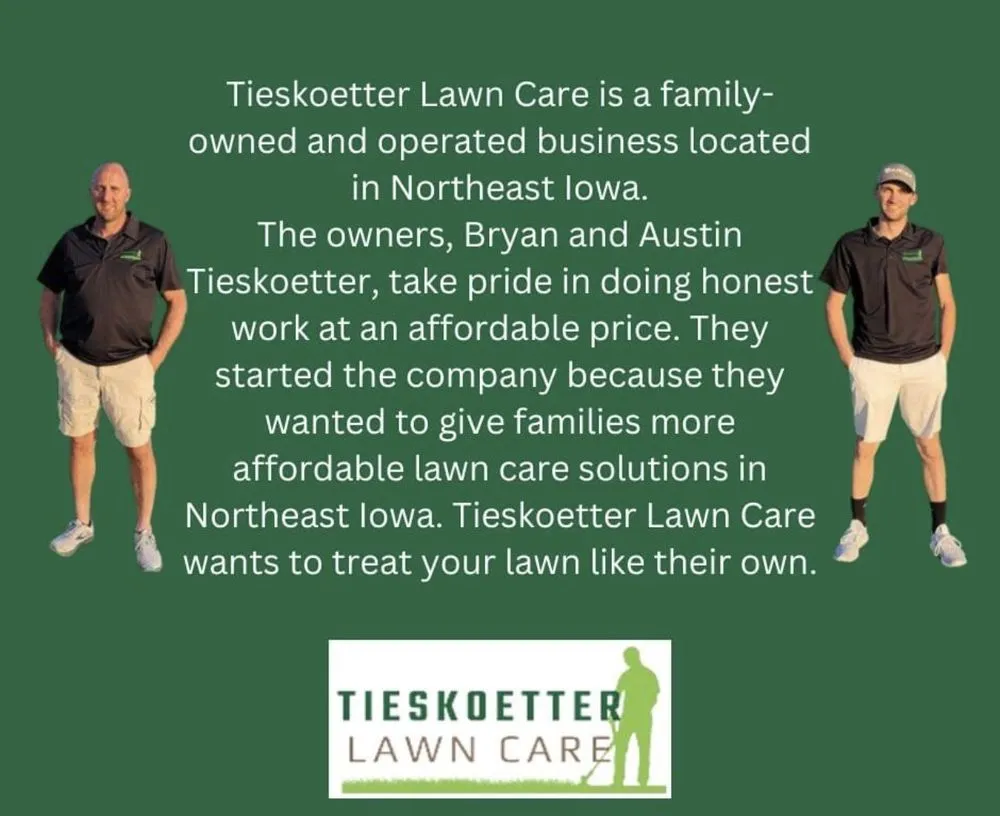 Trusted landscape design experts serving Ossian, IA - Tieskoetter Lawn Care