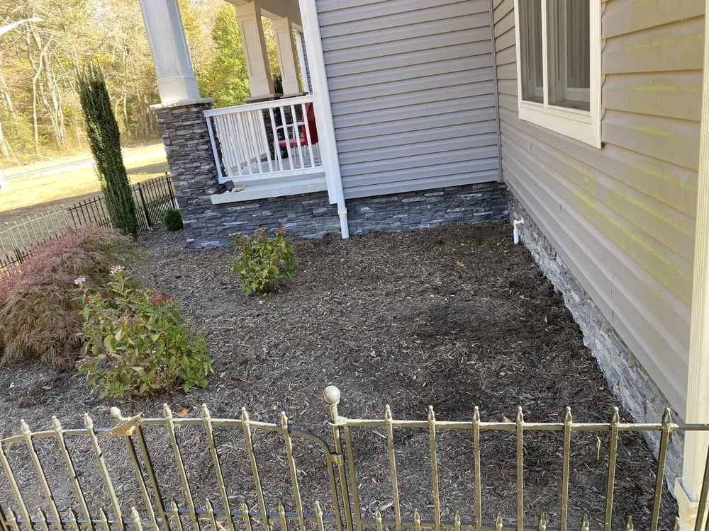 Reliable yard cleanup service for residential properties in Millsboro, DE by Tiffany's Lawn Care and Services