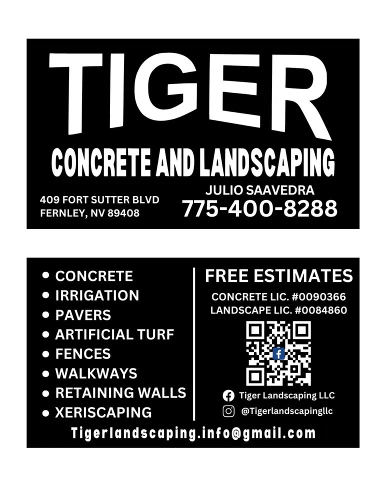 Affordable yard cleanup service experts serving Fernley, NV - Tiger Concrete and Landscaping