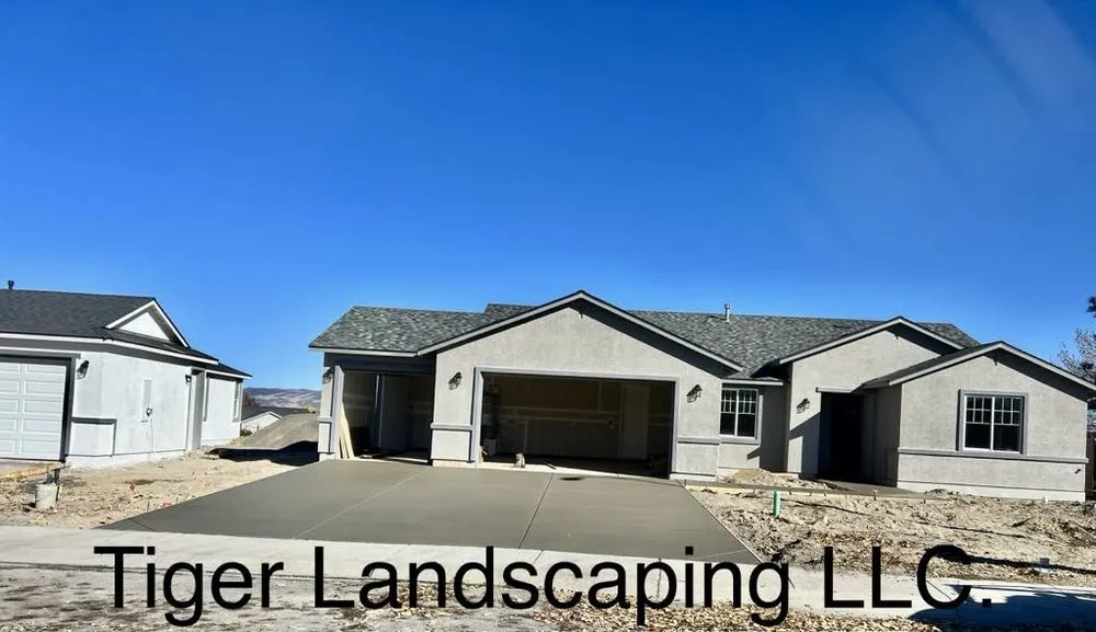 Custom lawn care service in Fernley, NV by Tiger Concrete and Landscaping