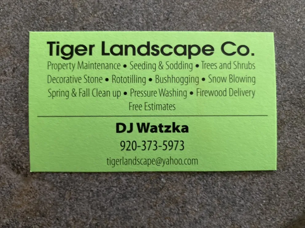 Top-rated yard cleanup service in Oconto, WI - Tiger Landscape