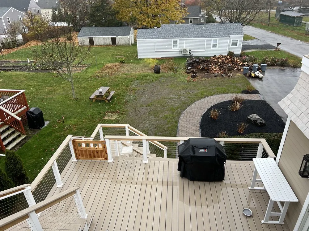 Professional landscaping services in Tiverton, RI by Tiger Tree & Landscaping