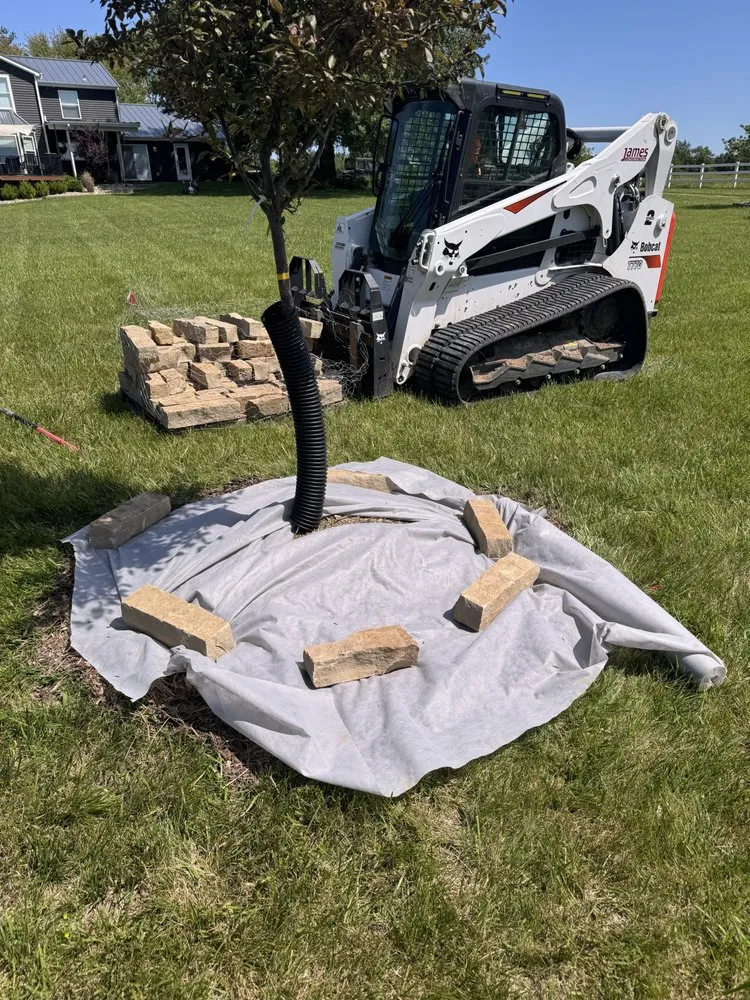 Affordable landscape installation in Columbia, MO by Tiger turf Lawn Care