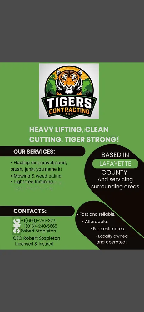 Affordable landscape design in Wellington, MO by Tigers Contracting