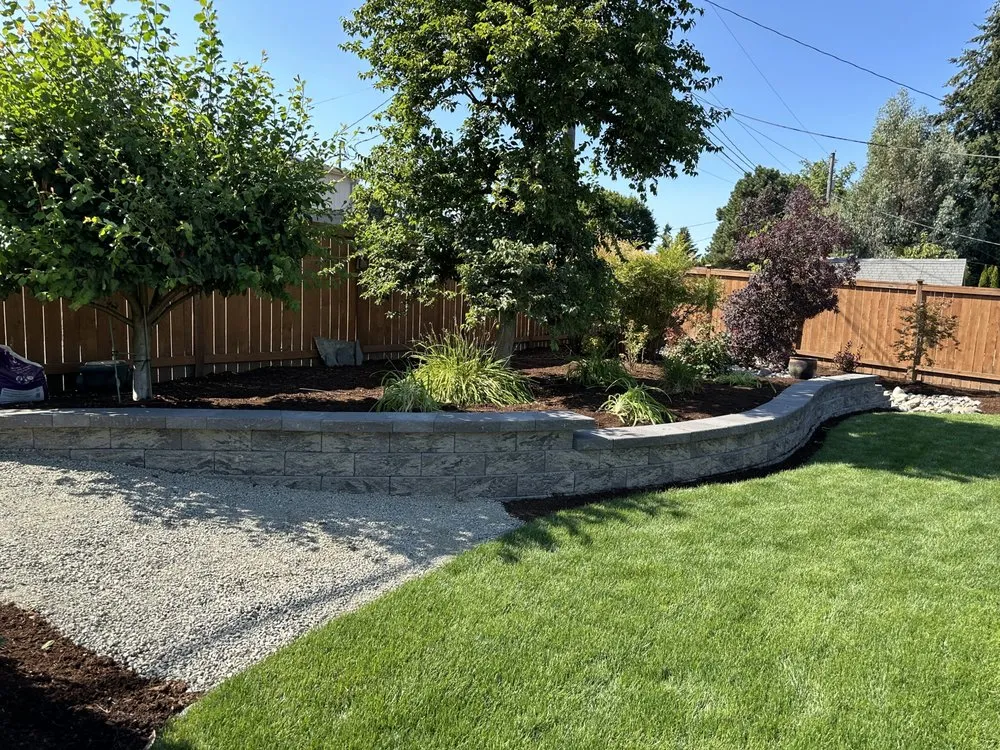 Affordable garden landscaping for residential properties in Gig Harbor, WA by Tigers Landscape and Construction