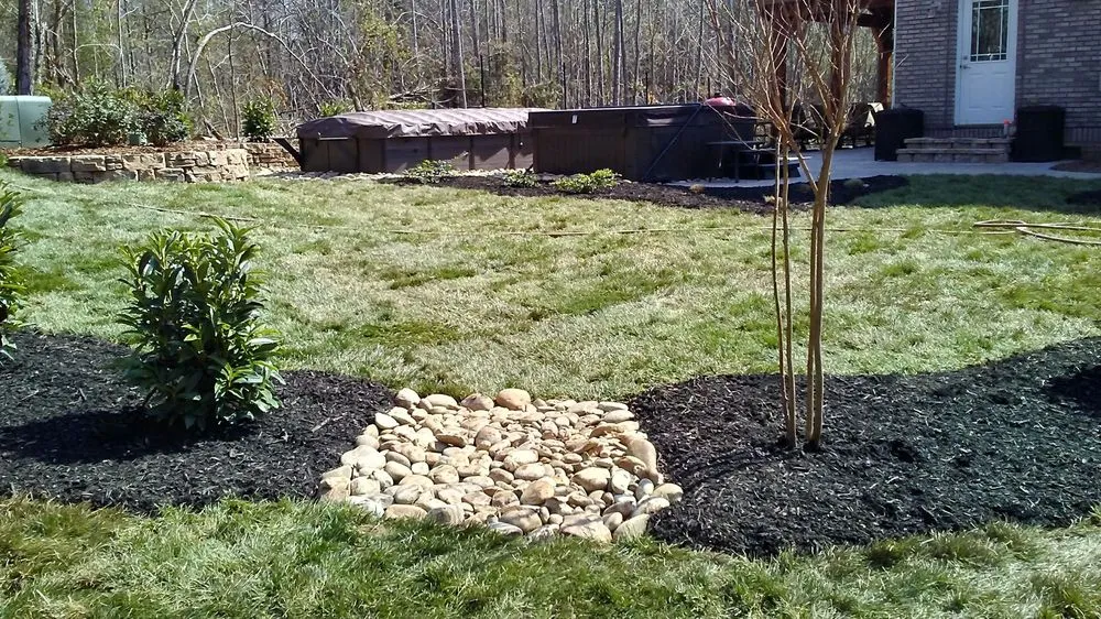Custom yard cleanup service in Knoxville, TN by Tikal Lawn and Landscaping