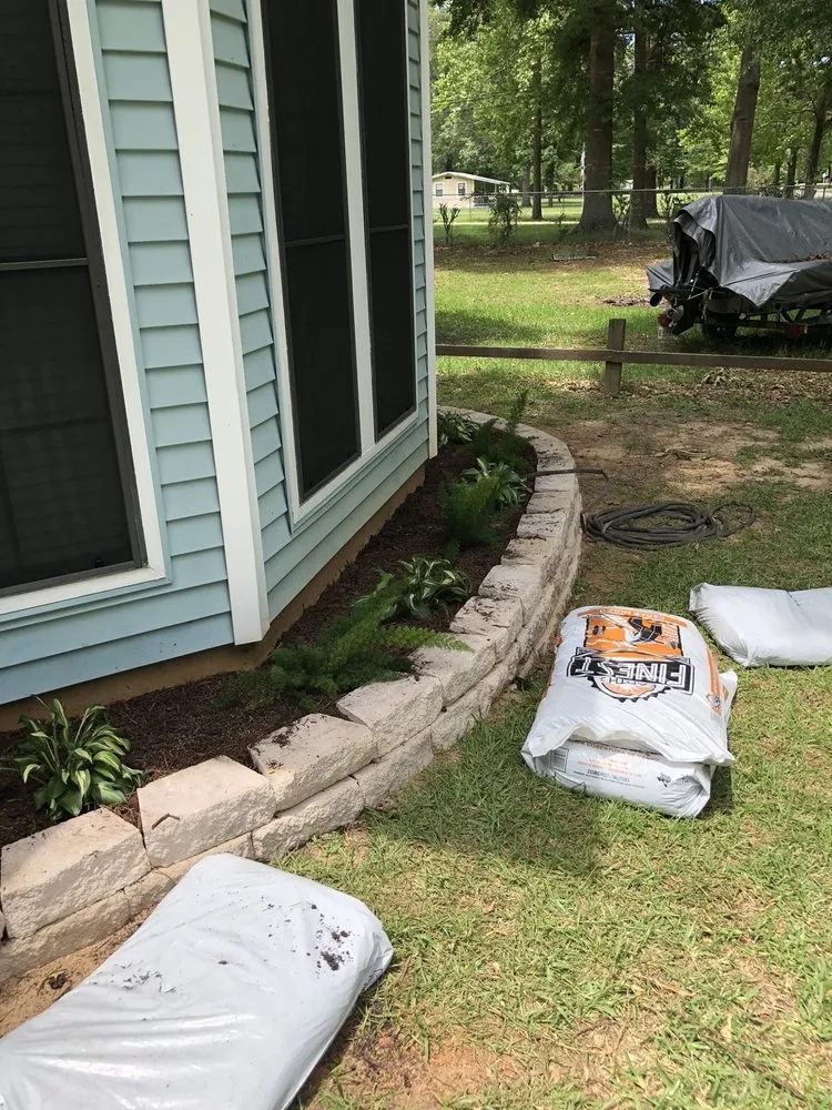 Custom outdoor landscaping for residential properties across Hemphill, TX - Tiki Gardens Nursery & Landscaping